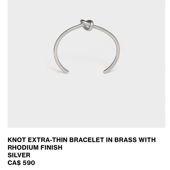 Celine Knot Bracelet: classic style in perfect condition - Picture 4 of 4